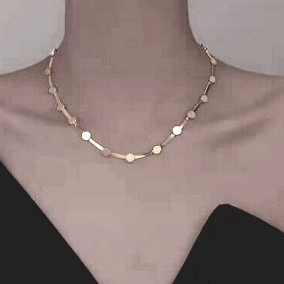 Elegant Gold Plated Choker or Bracelet Snake Chain Extendable Hook $ Clasp - Picture 1 of 6